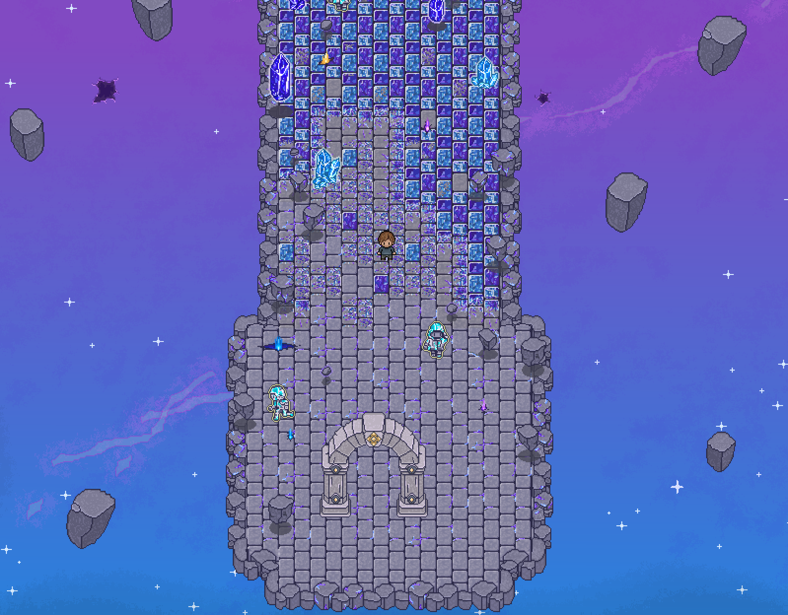 The Arcane Causeway, an area from the Infinilearn game